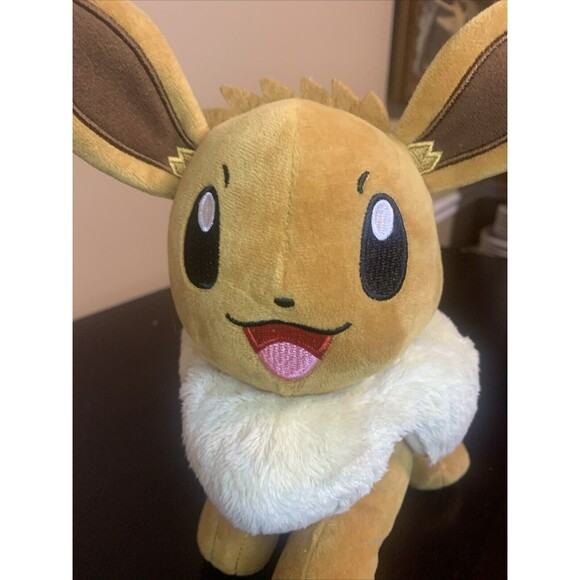 Pokemon EEVEE Plush 8" Jazwares  2022 8 in - Picture 2 of 7
